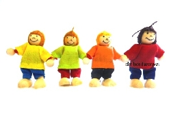 poppenhuispoppetjes kinderen