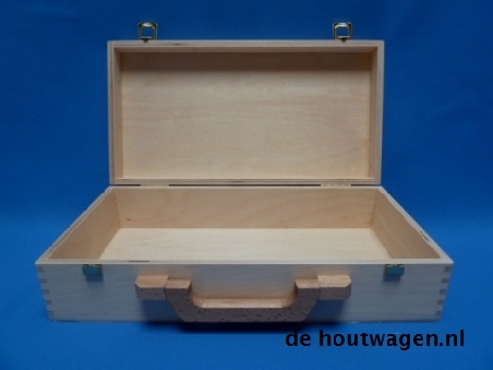 houten koffer nr. 1 - 37x19x9