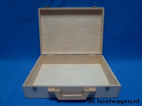 houten koffer nr. 3 - 39x28x9