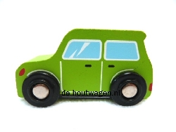 houten speelgoed auto's new set van 4 stuks-1