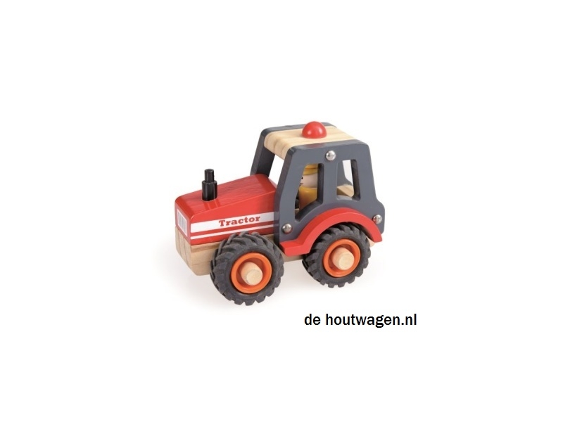 houten speelgoed tractor egmont toys