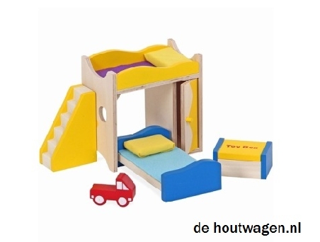 poppenhuis meubels set kinderkamer