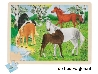 puzzel met pony's goki 96 delig