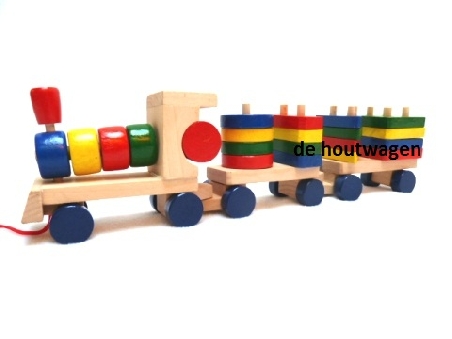 houten geo trein