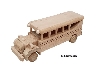 houten schoolbus