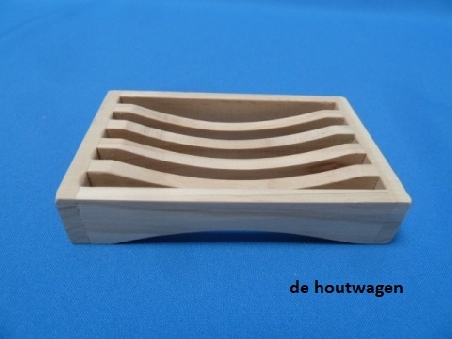 houten zeepschaal