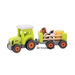 tractor met wagen joueco