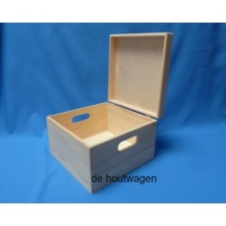 opbergkist vierkant 30 cm. nieuw model