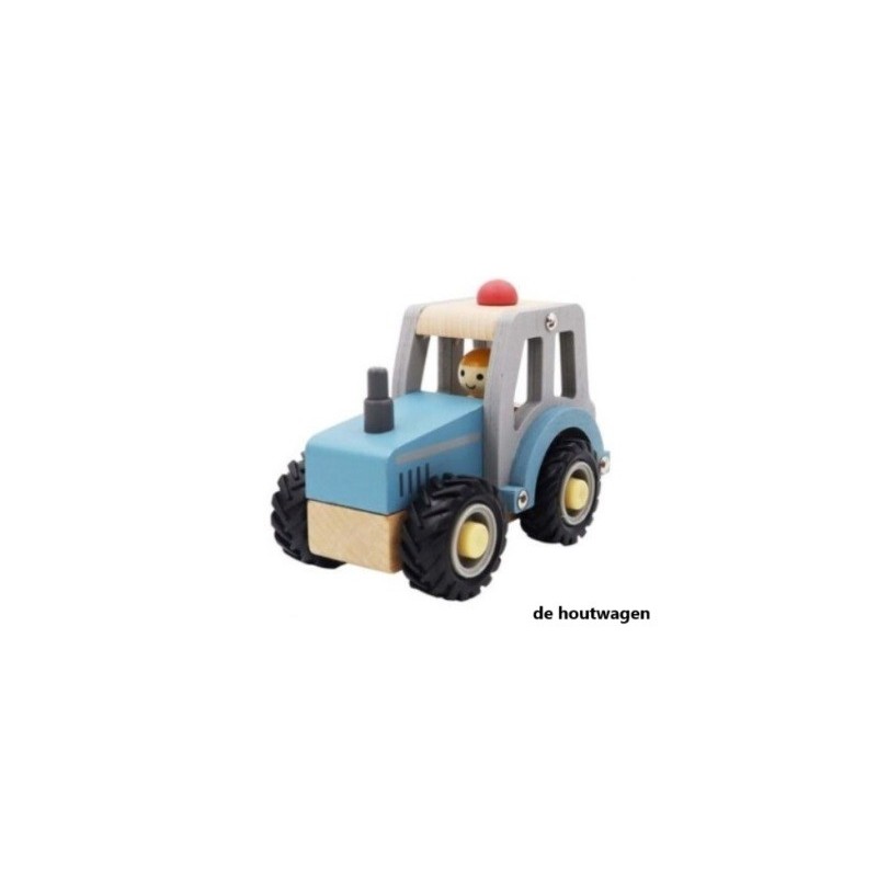 tractor blauw don estilo