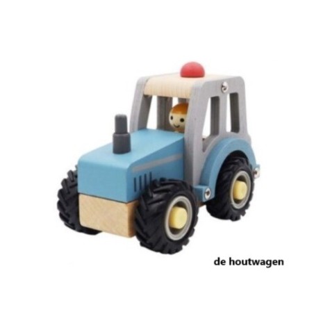 tractor blauw don estilo