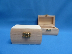 houten sieradenkistje bol - 10x6x6