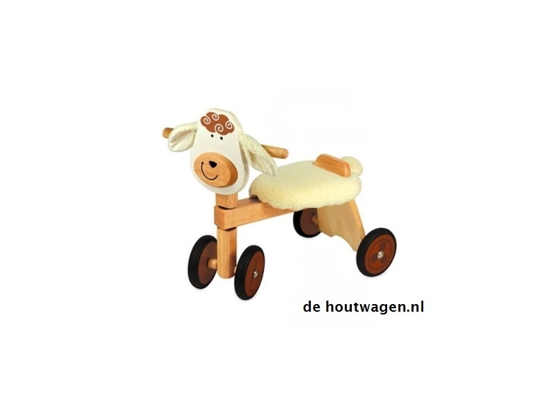 houten loopfiets schaap