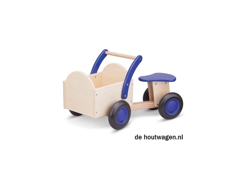 kinderbakfiets blank-blauw 