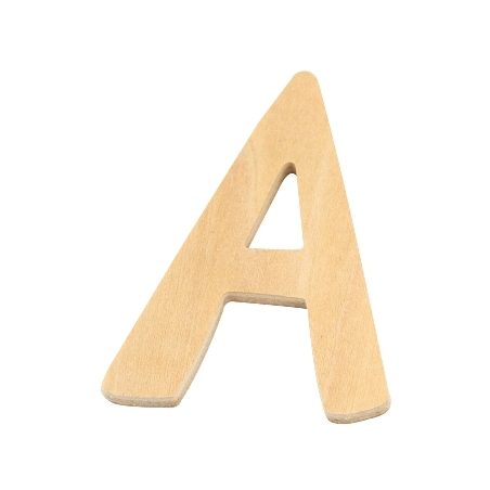 houten letter A