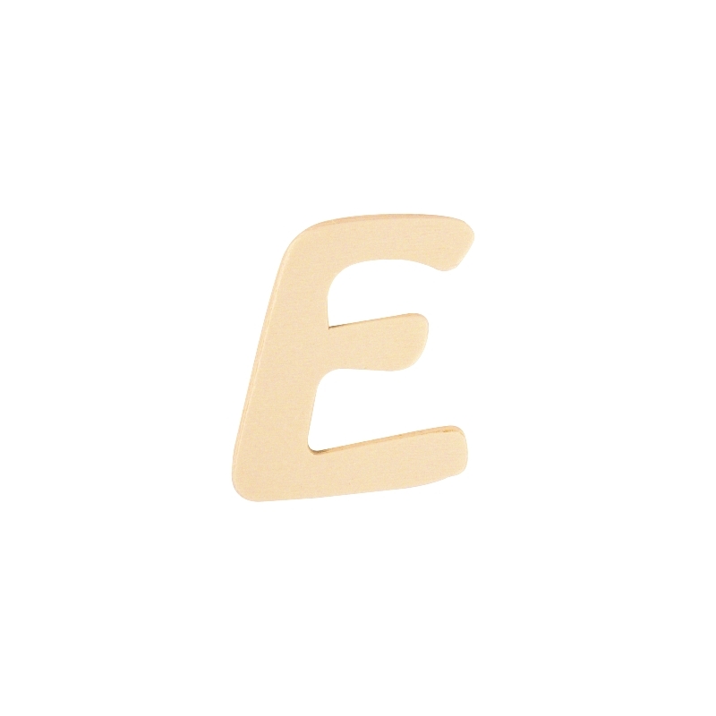 houten letter E
