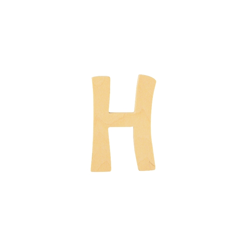 houten letter H