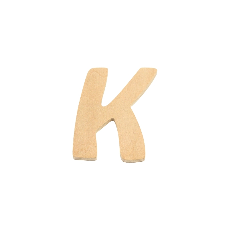 houten letter K