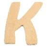 houten letter K