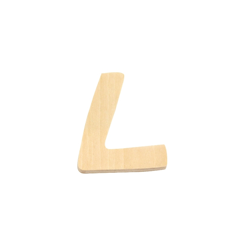 houten letter L 