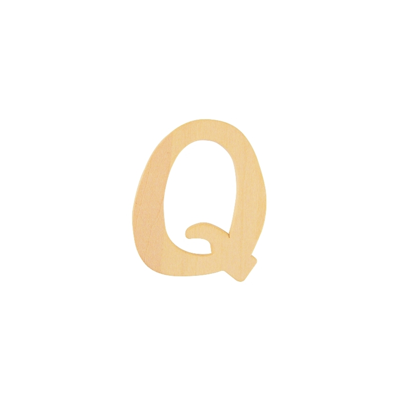 houten letter Q 