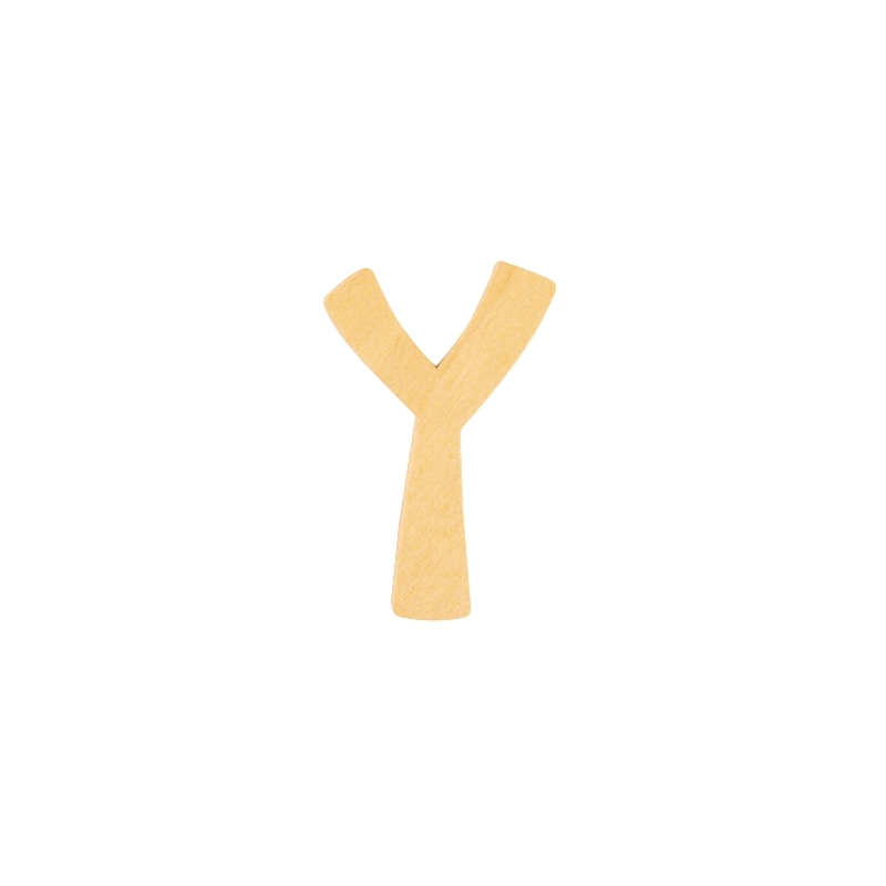 houten letter Y 