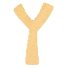 houten letter Y 