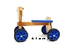 houten loopfiets blauw playwood 