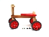 houten loopfiets rood playwood